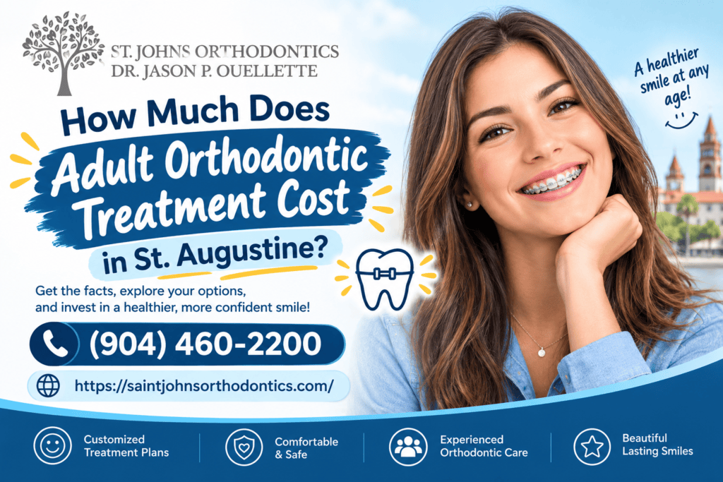 How Much Does Adult Orthodontic Treatment Cost in St. Augustine?